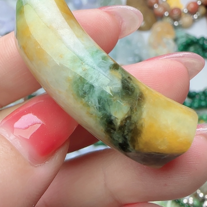 翡翠未镶嵌颈饰天然A货28