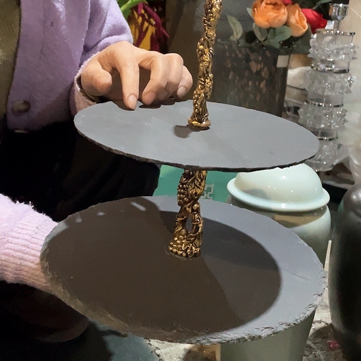 陶瓷花瓶，仿真绿植
