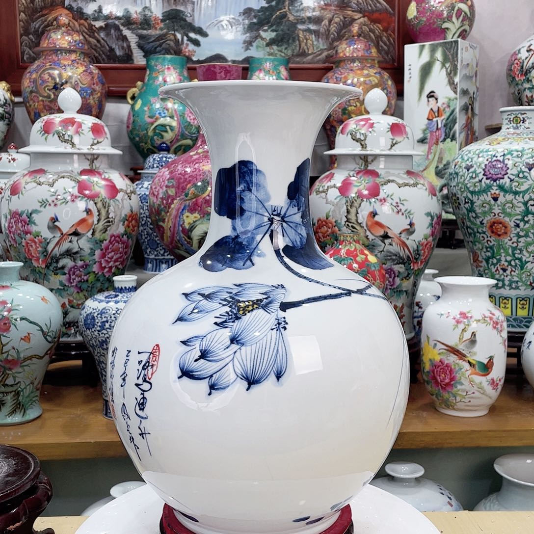 不***烦摆件陶景德镇的陶瓷