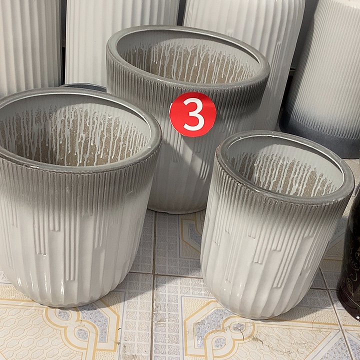 灰色渐变音符大中小一套三个送托盘默认微瑕