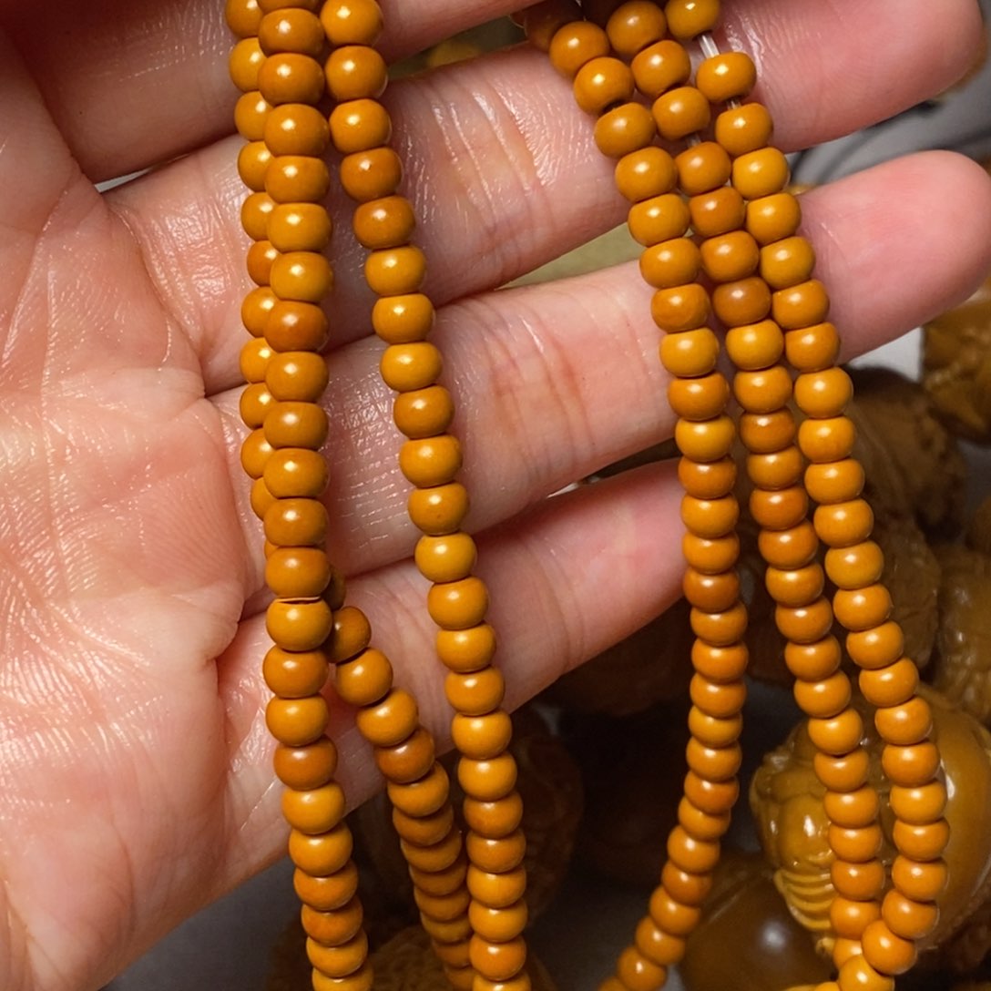 橄榄核手串/手链苹果珠长链