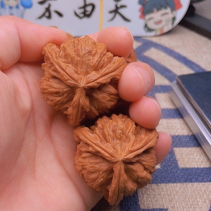 吊坠文玩核桃༺****7三棱