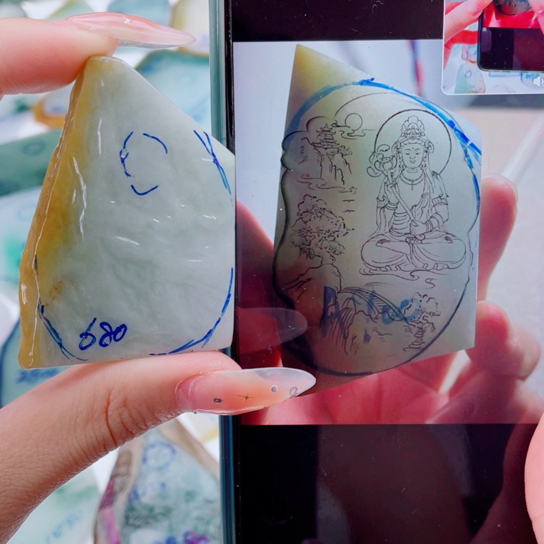 未镶嵌定制翡翠纯天然缅甸A货翡翠