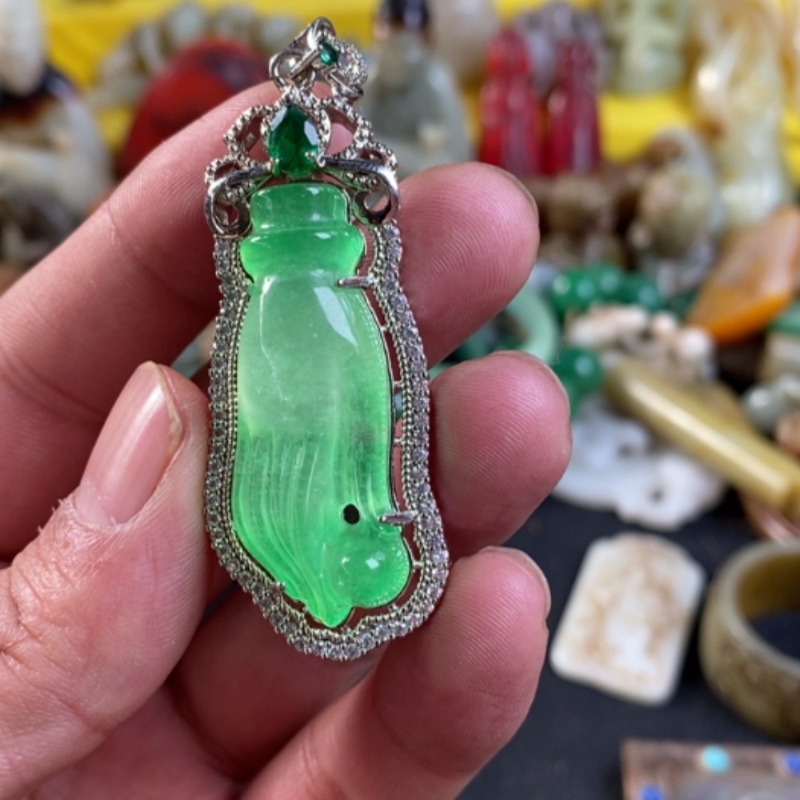 【闪购商品】和田玉（糖玉）颈饰未镶嵌