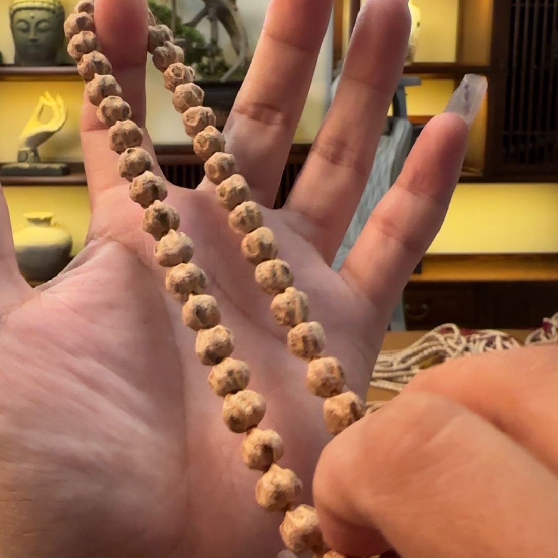手串柏香籽/百香籽盘古手持8