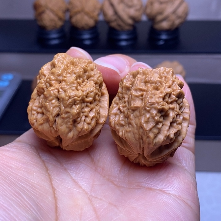 把件文玩核桃金麒麟52
