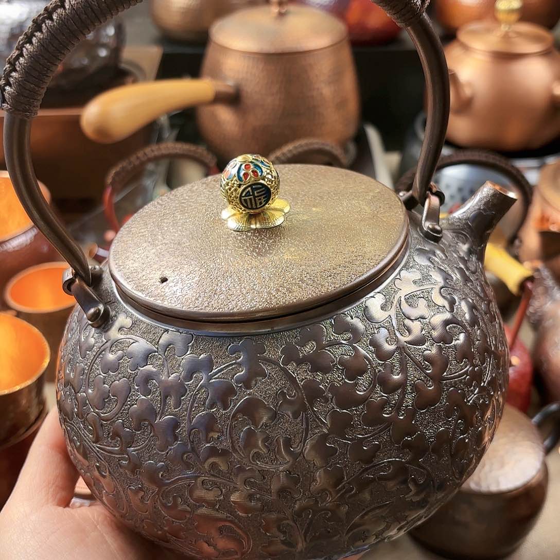 寂**乐1.3升缠枝莲做旧款