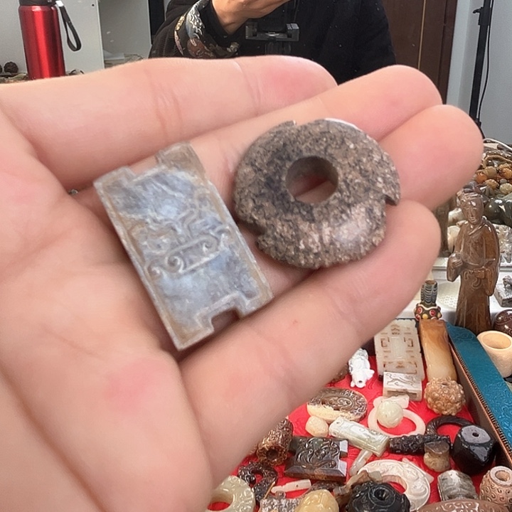 和田玉如图未镶嵌超*波