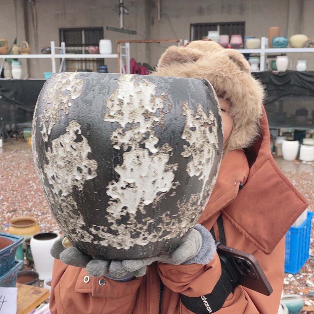 红陶王嫂花盆0126-264