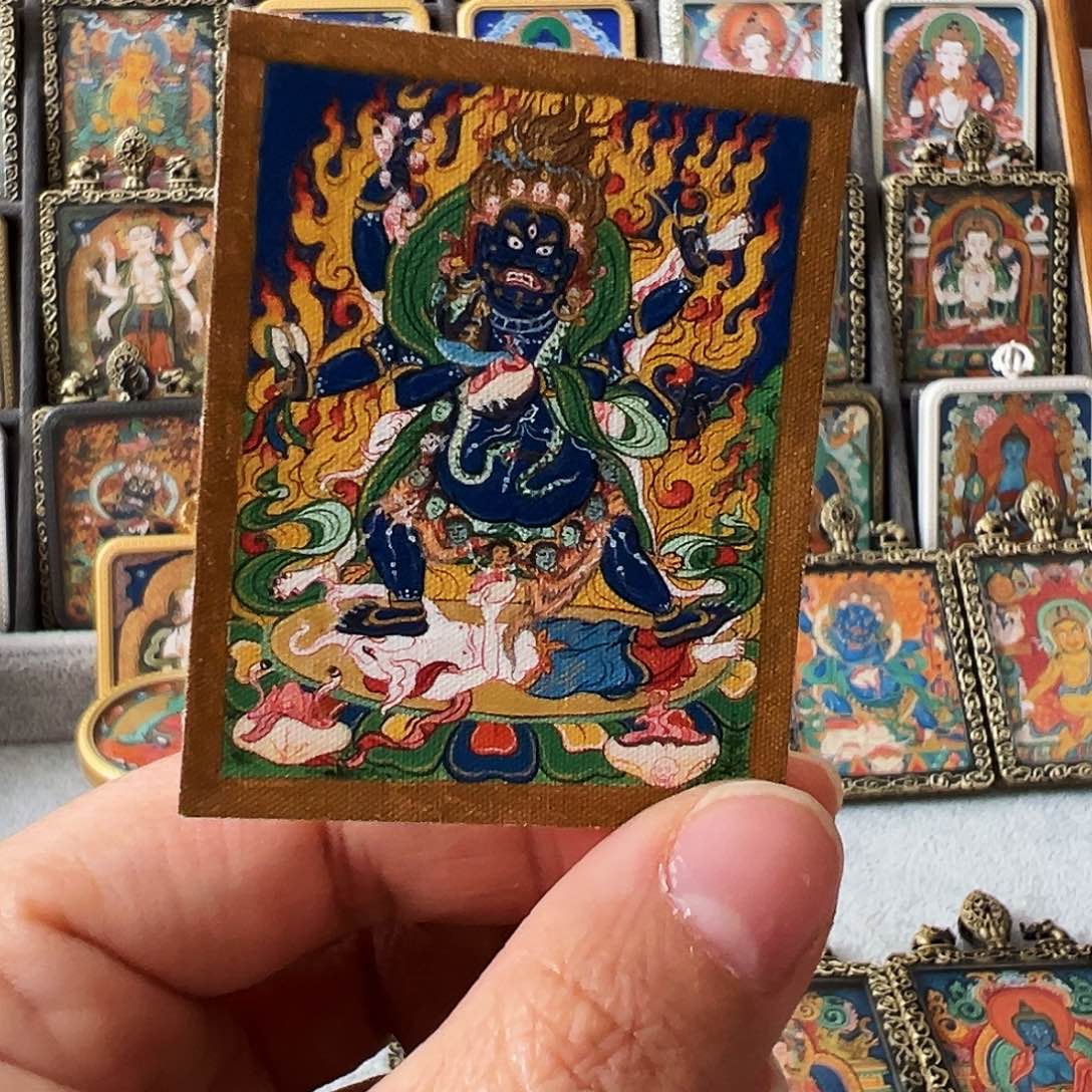 装裱画西藏唐卡，，，，，，，，