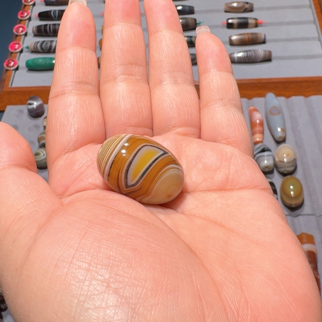 玛瑙/玉髓合金颈饰