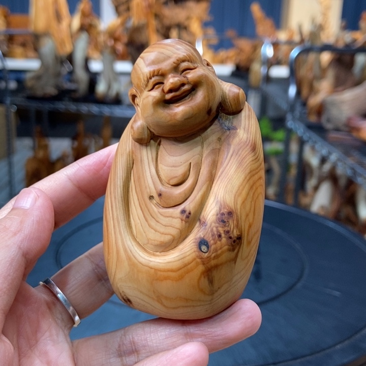柏木（崖柏）手把件