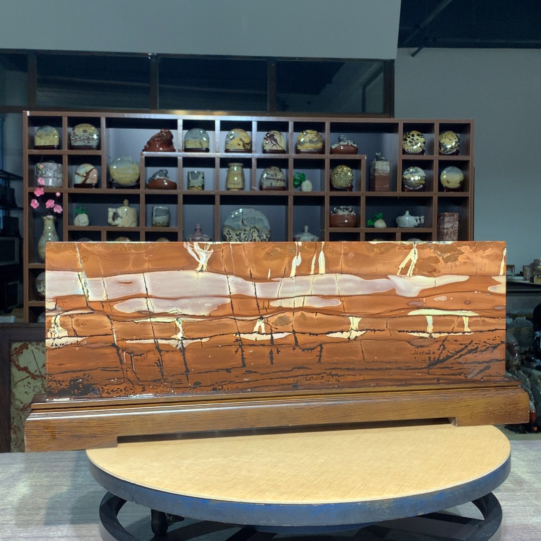 紫砂，广西国画石摆件，收藏观赏