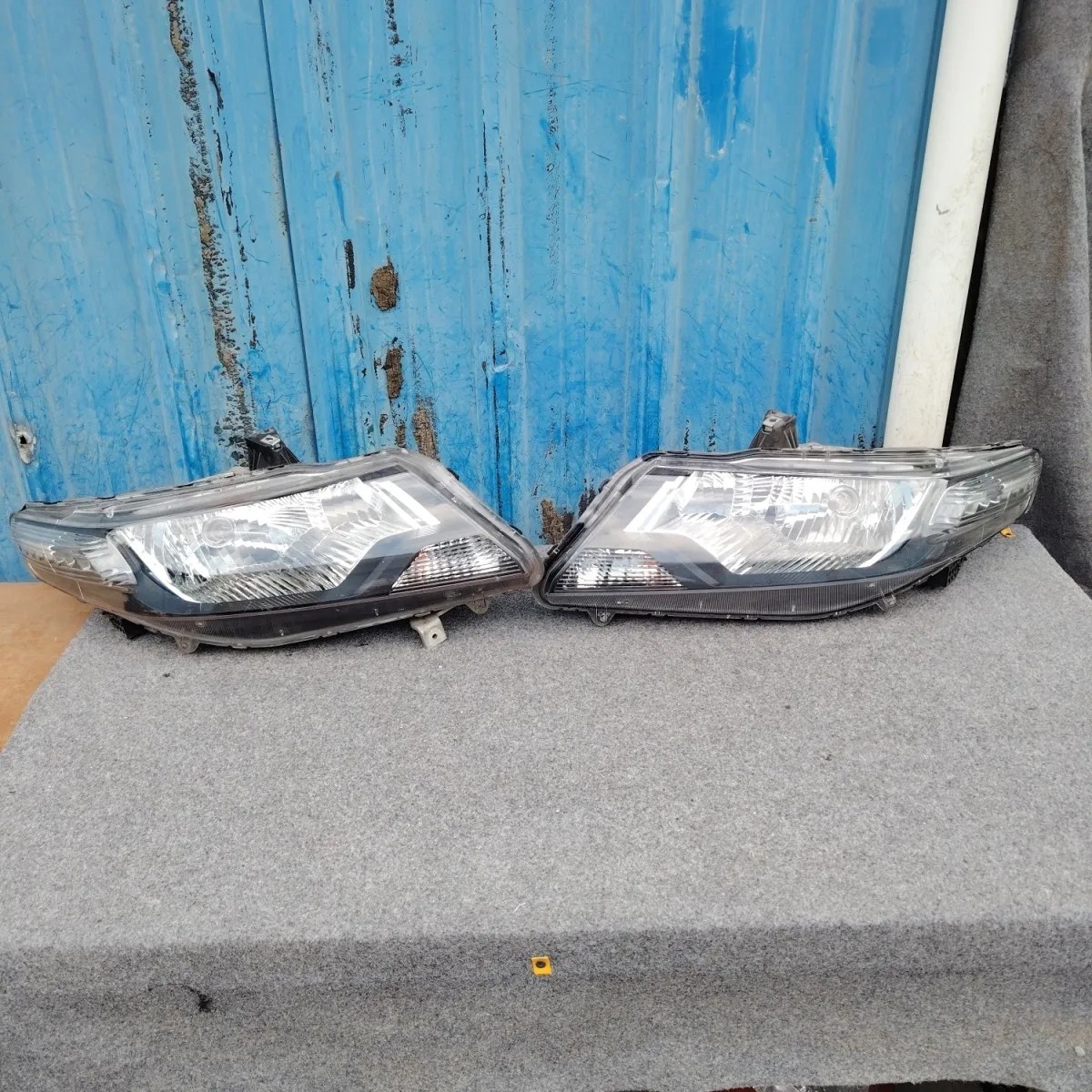 适用09-14本田锋范原装拆车左右前大灯远近光灯照明灯转向灯