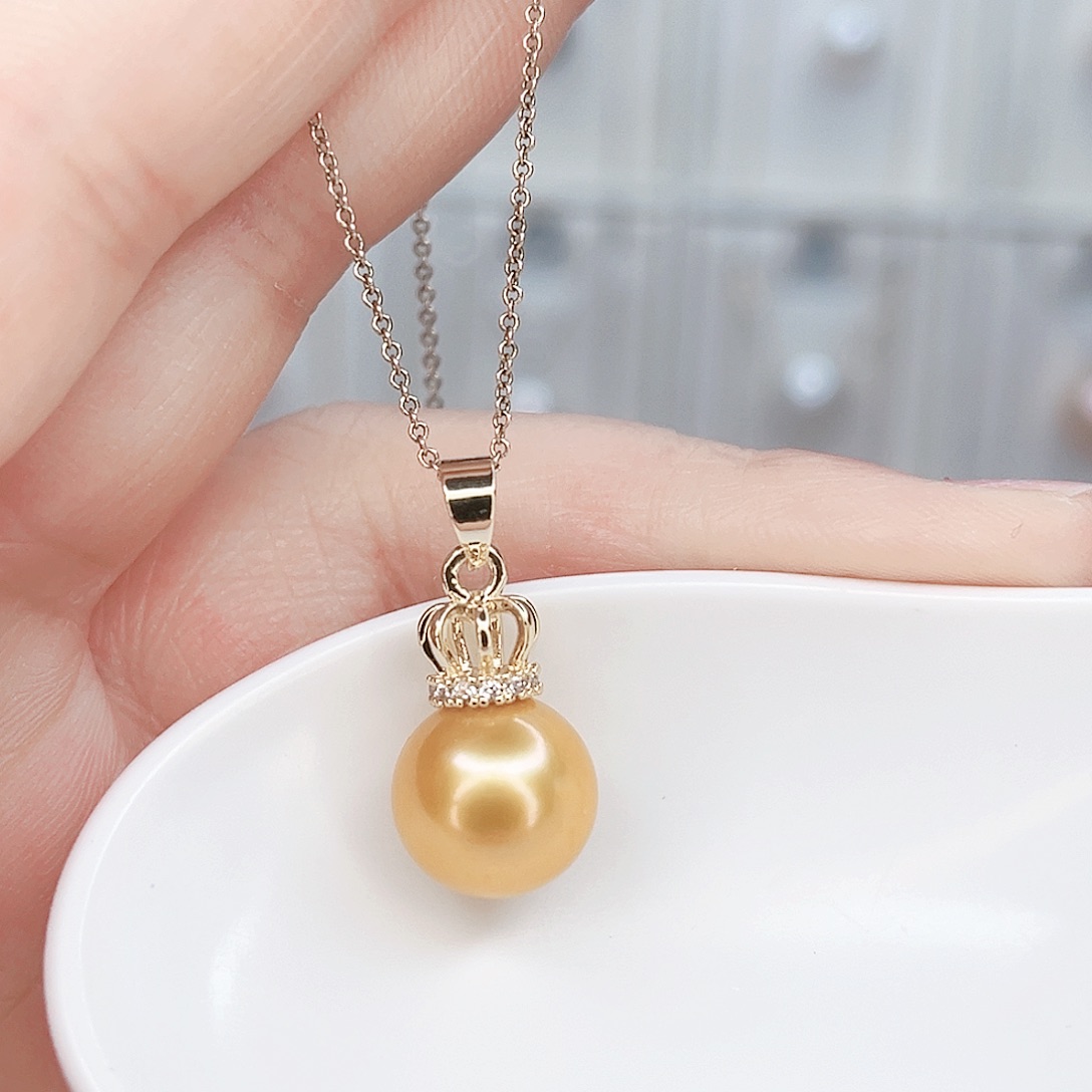 合金吊坠(赠链)淡水珍珠