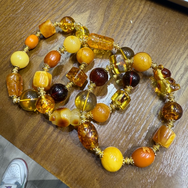 【小宝晶选】原创蜜蜡单圈手链 多样性发一件 365XBLF