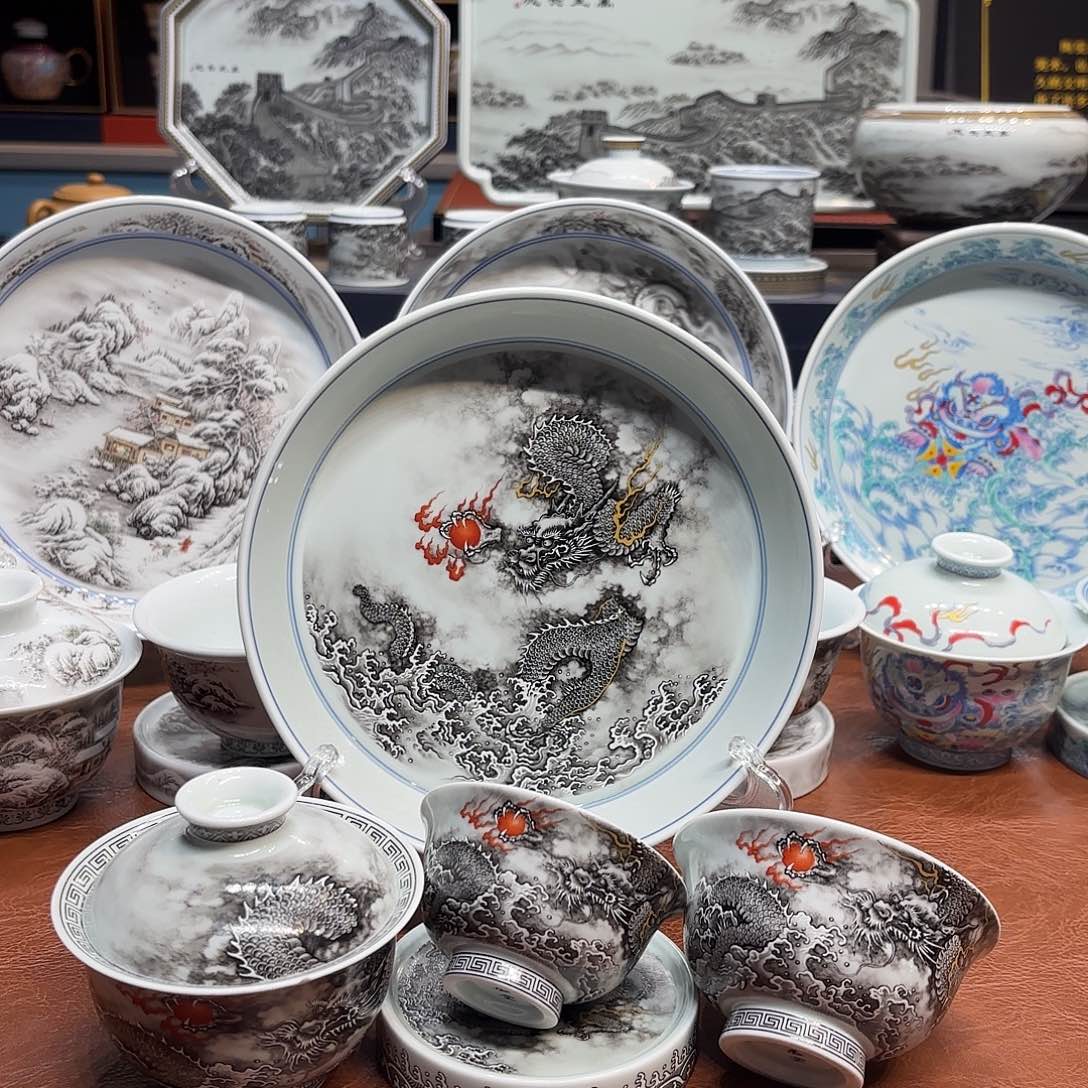 陶杯子景德镇陶瓷艺术展