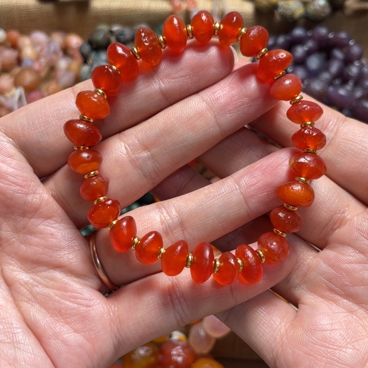 玛瑙/玉髓未镶嵌手链