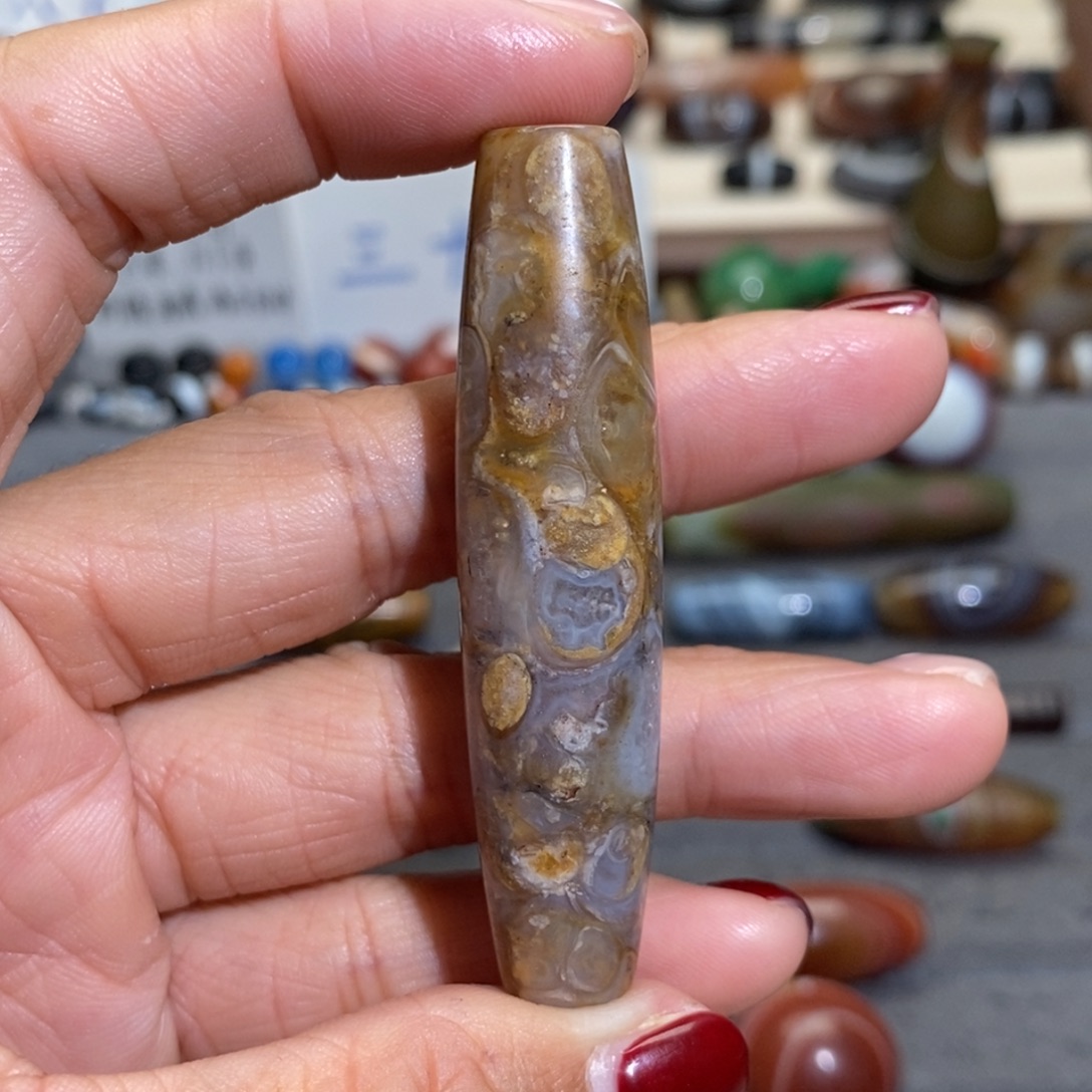 左***薇玛瑙/玉髓合金手链