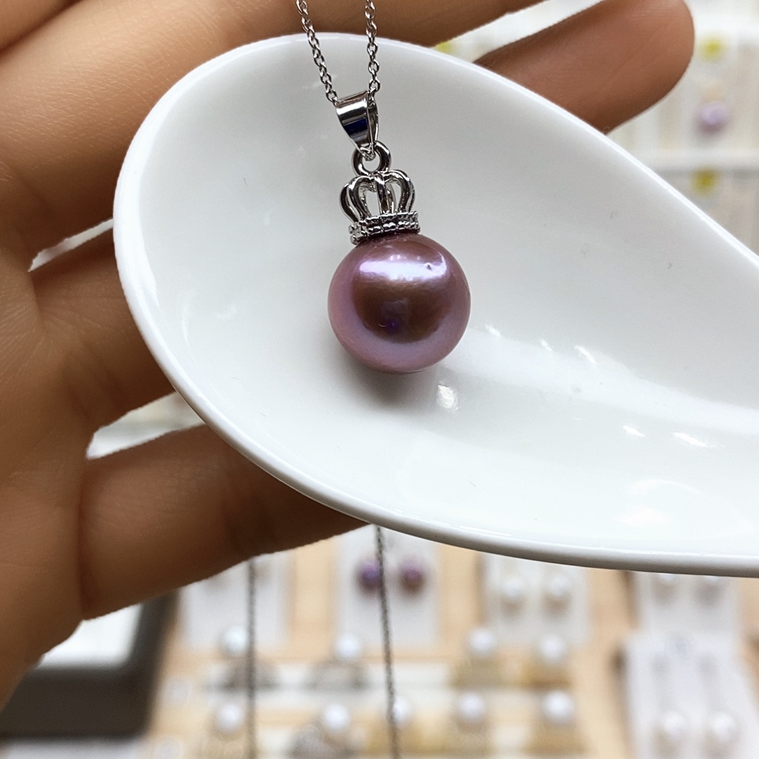 淡水珍珠颈饰合金