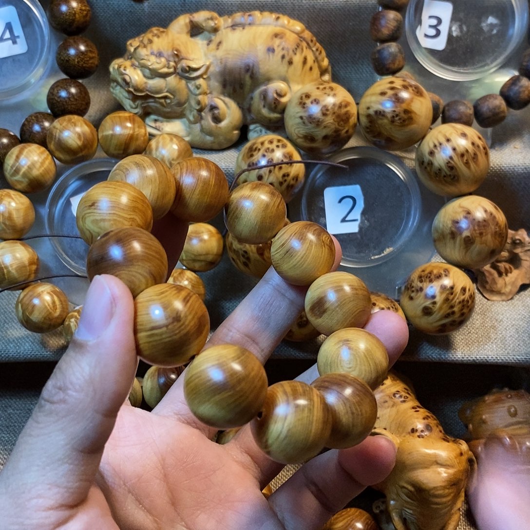 柏木（崖柏）太行崖柏2.0红黑油精抛
