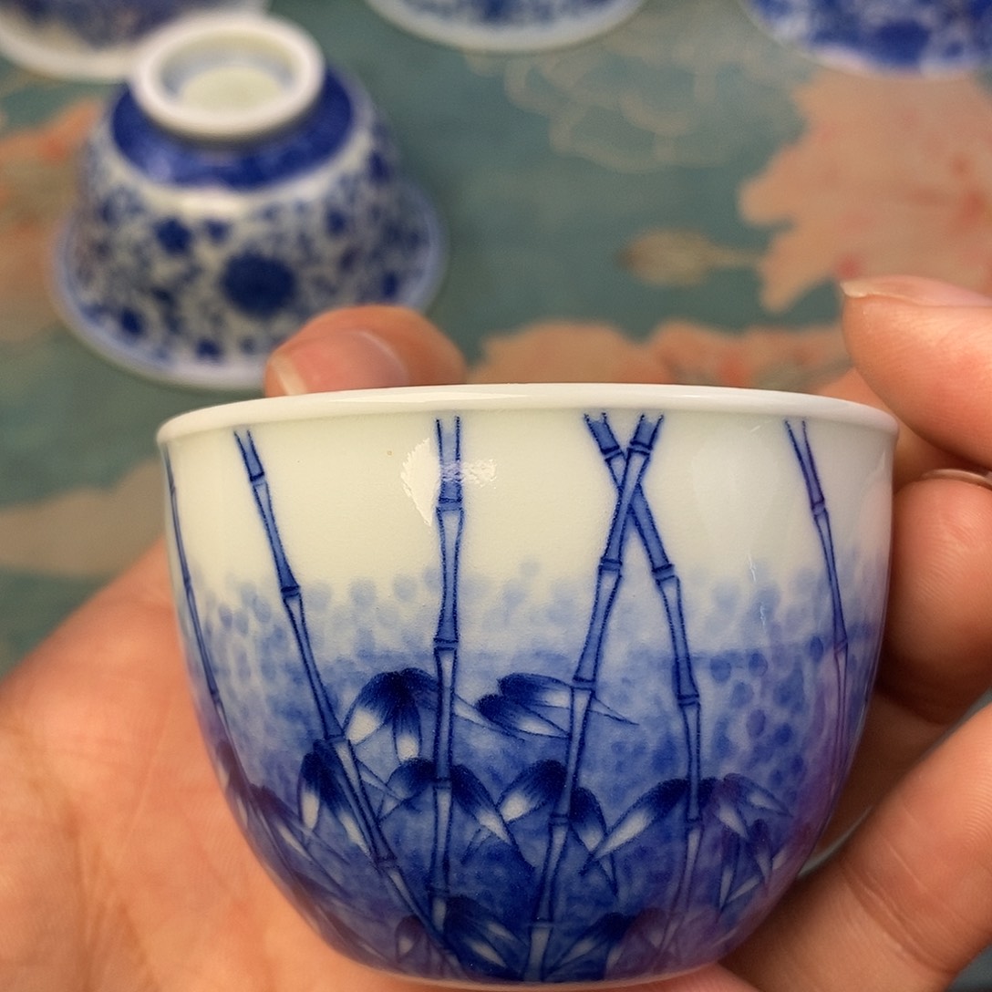 杯现代景德镇全手工全手绘茶具1688888