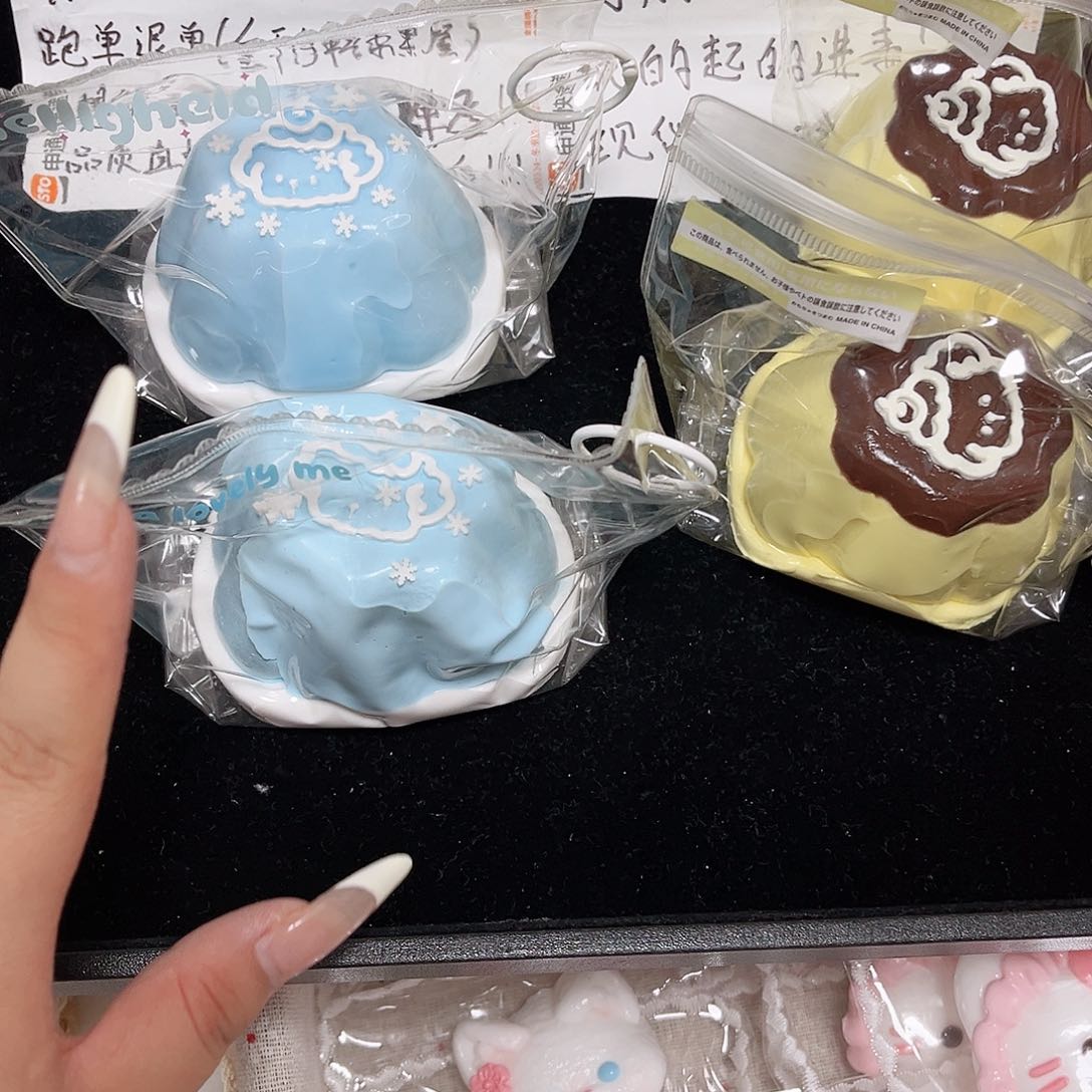 硅胶布丁随机发颜色