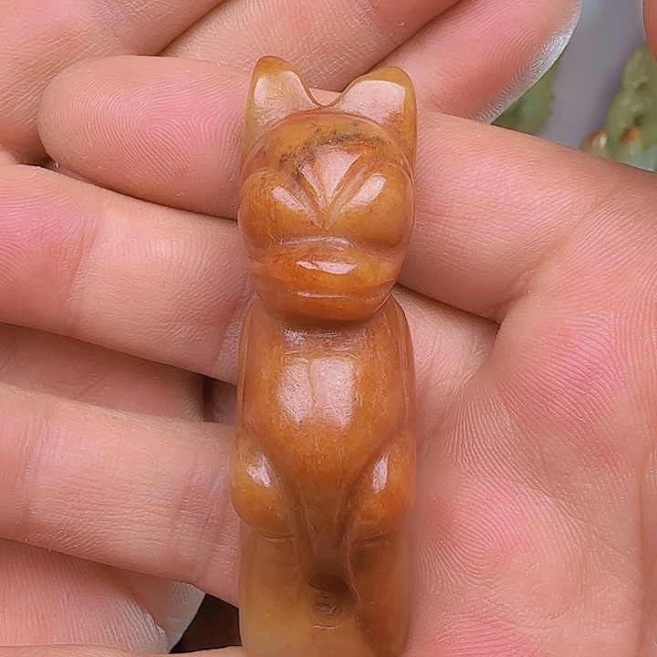 和田玉吊坠(不含链)未镶嵌