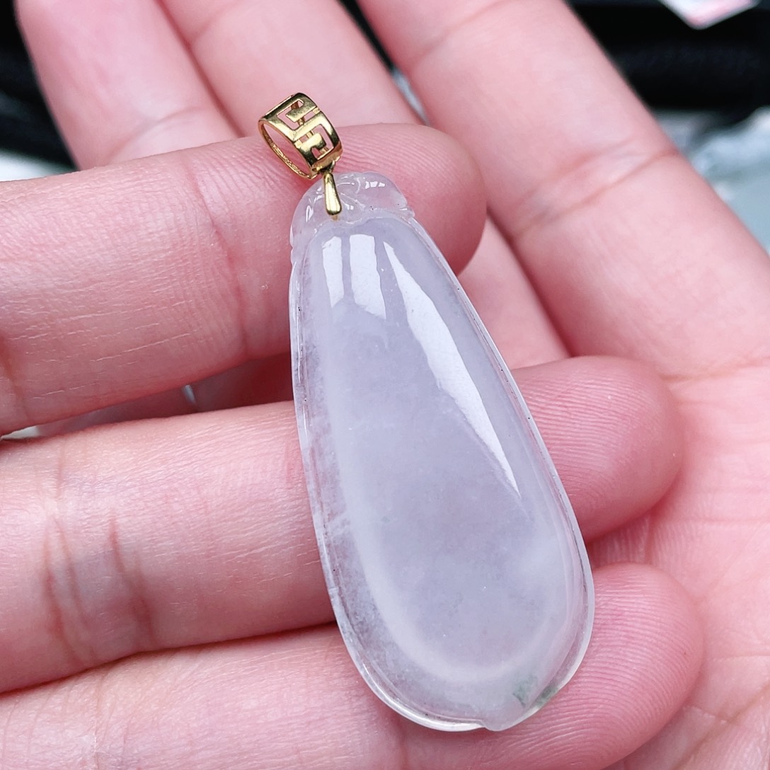 翡翠颈饰未镶嵌福瓜