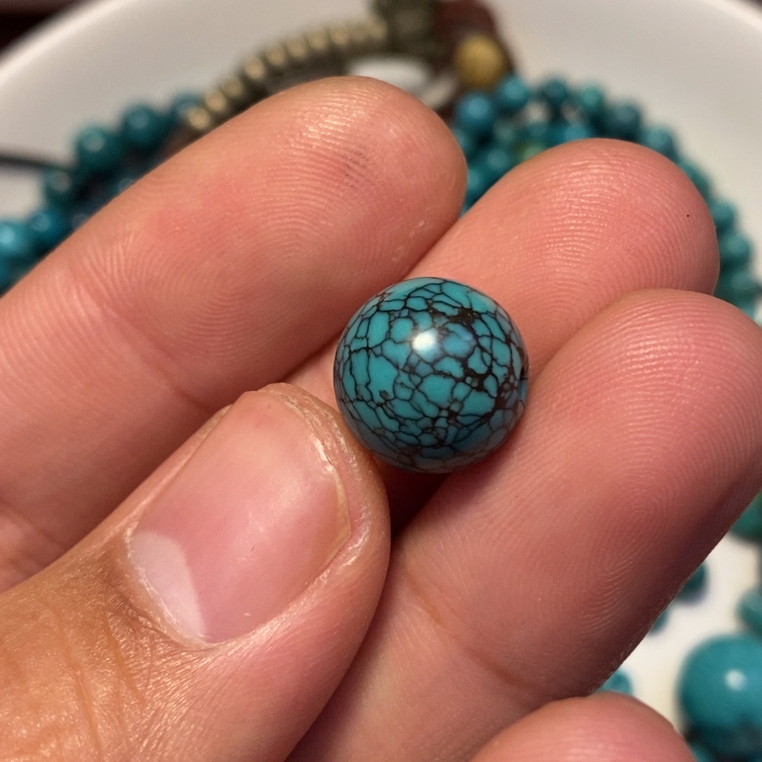 吊坠凤眼菩提蓝**人好看的配饰