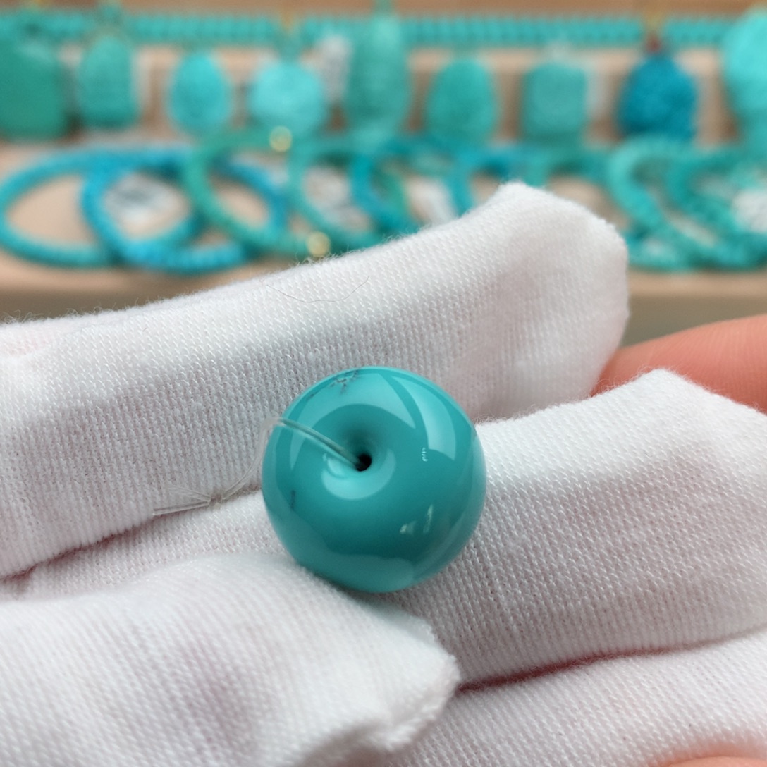 绿松石未镶嵌珠宝奇石15mm