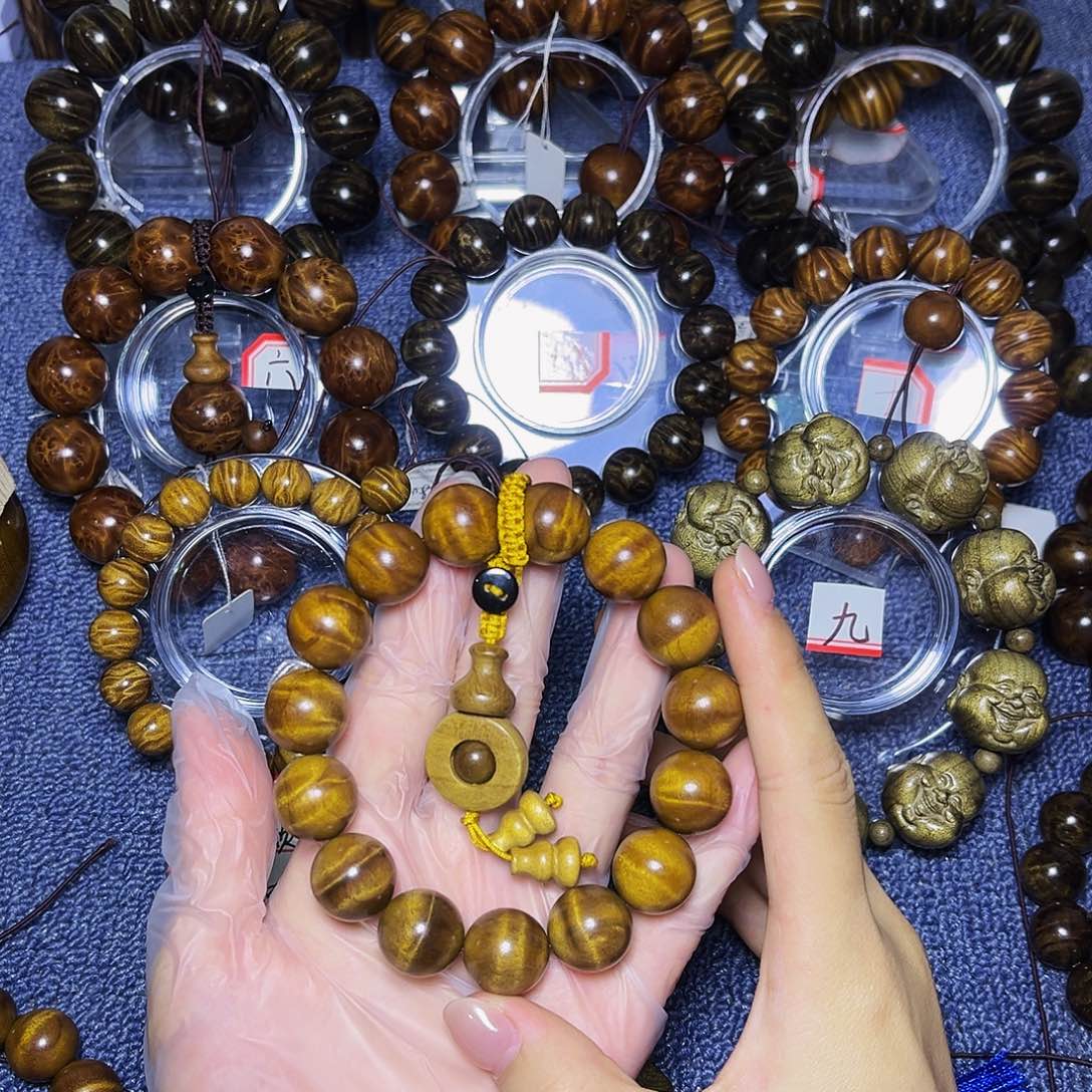 手串/手链楠木（金丝楠）1.5枯木闪电水波