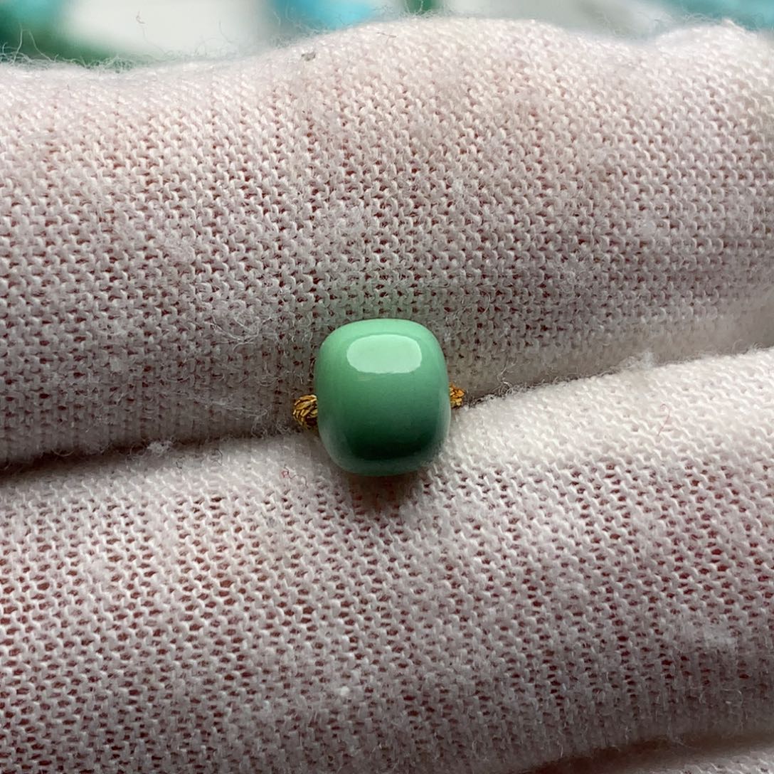 绿松石未镶嵌珠宝奇石6.5mm