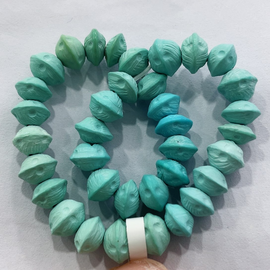 未镶嵌绿松石珠宝奇石