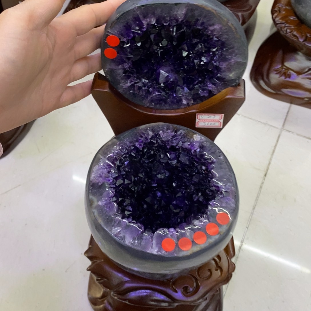 水晶摆件婷未镶嵌