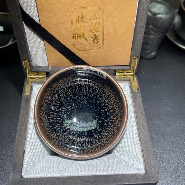 茶盏蔡起起建盏茶器048