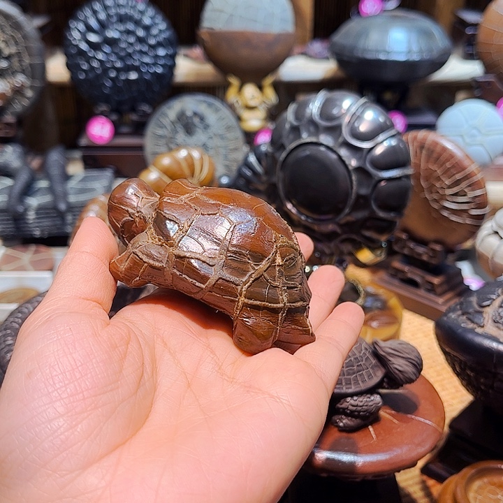 石***头石材龟纹石小龟龟