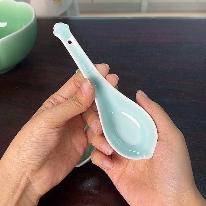 龙泉云间青瓷小米茶器