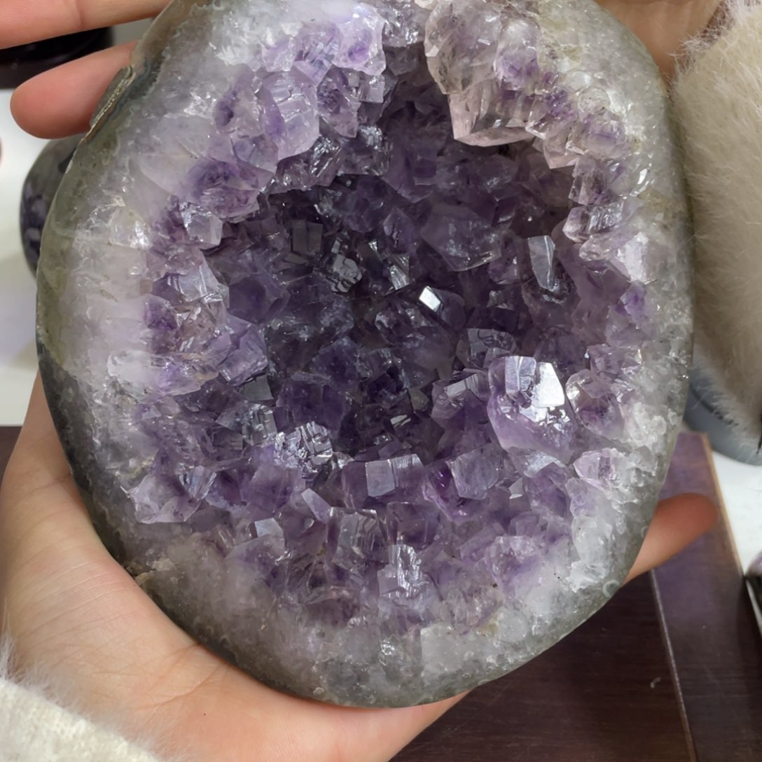 紫晶大型摆件（非配饰）未镶嵌姽*