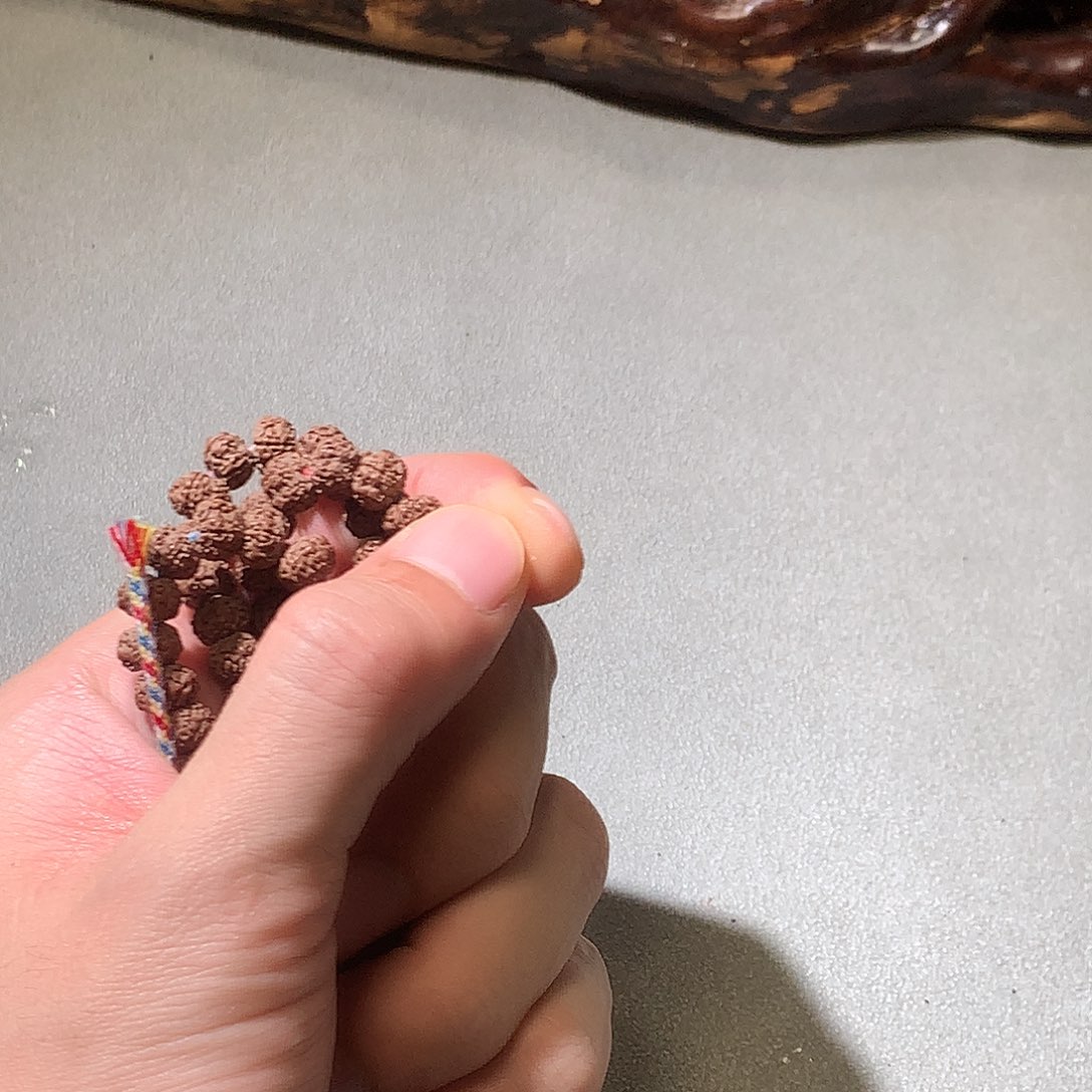 金刚菩提吊坠文*。平细