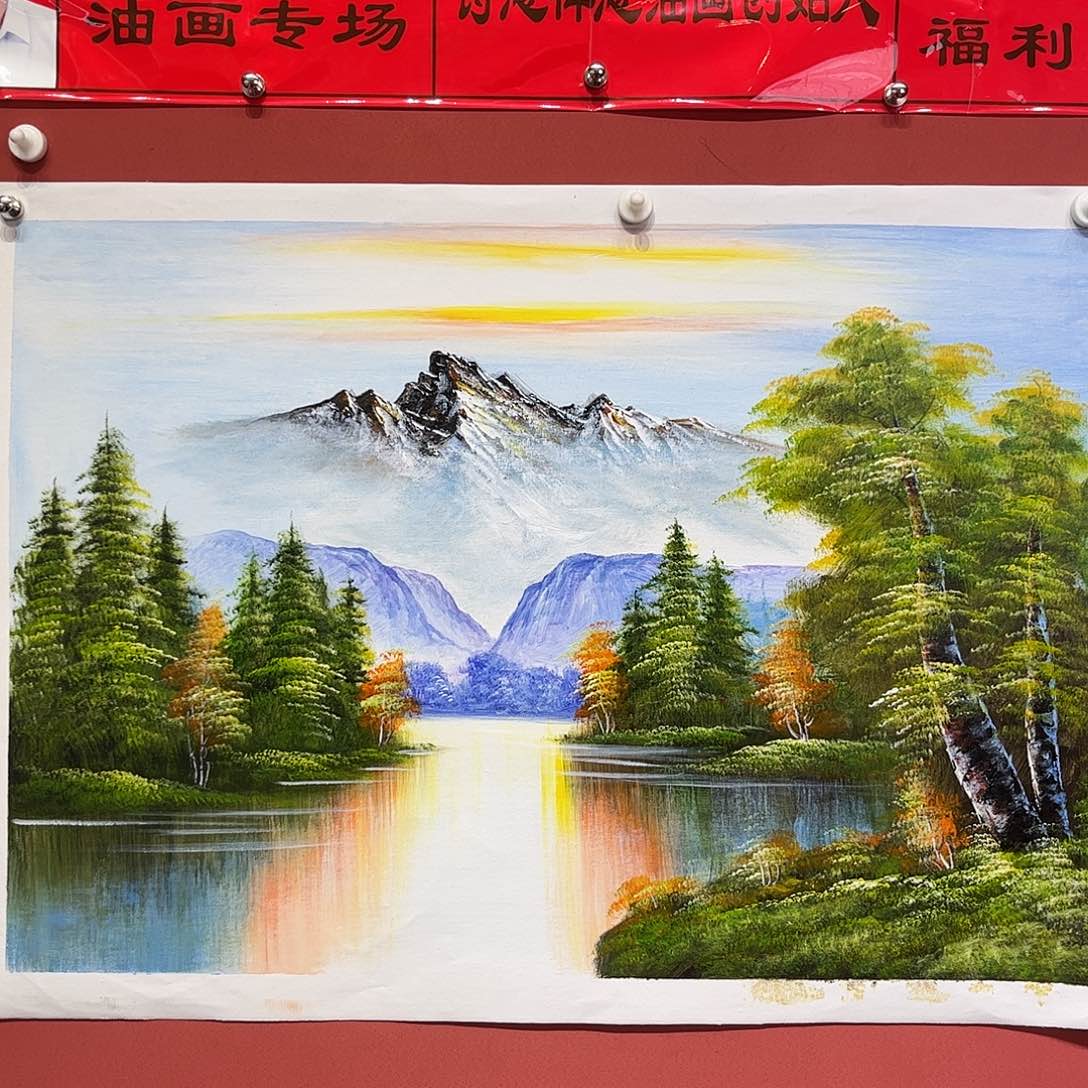 油画刘文桂油画作品