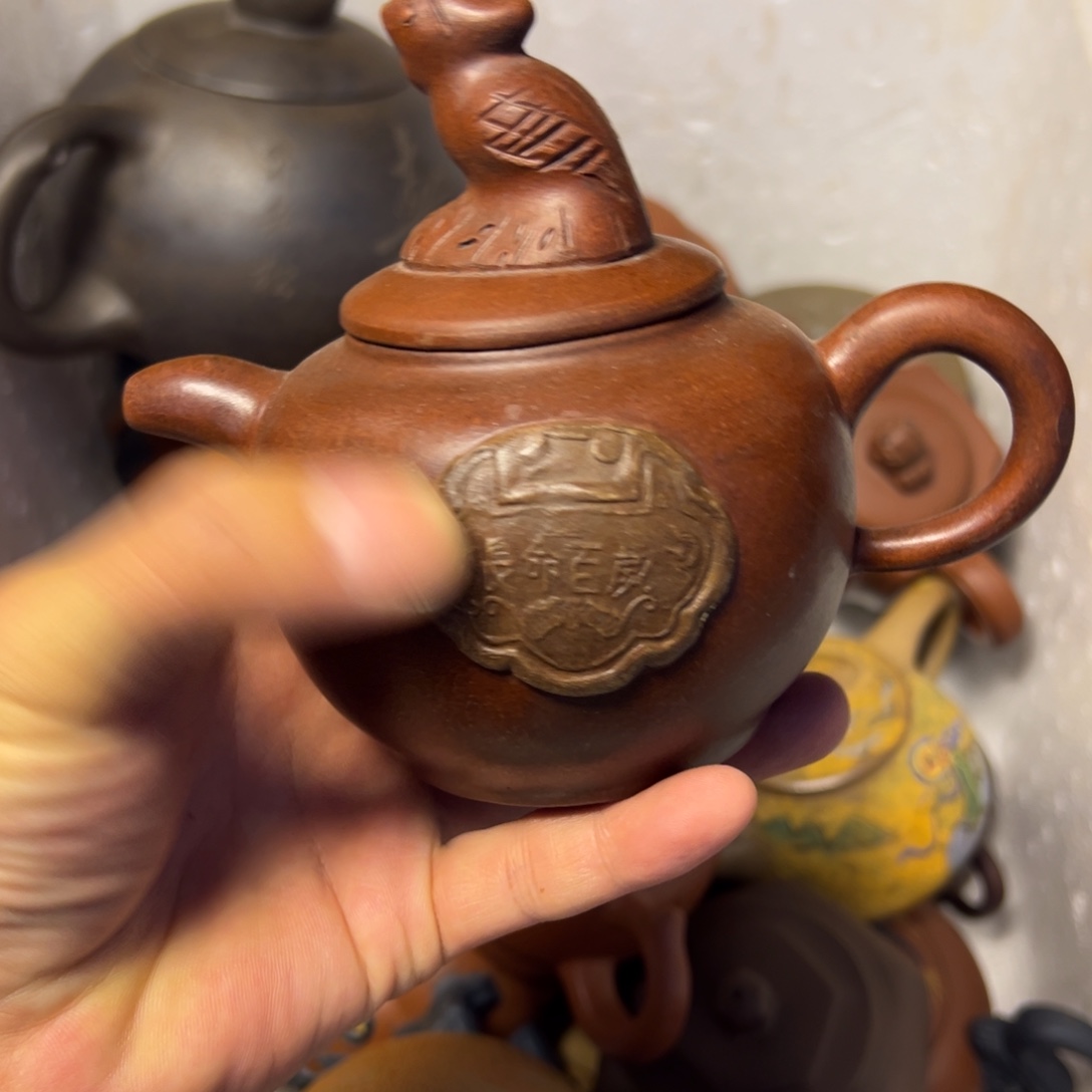 茶壶紫砂宜兴原矿紫砂壶300毫升容量