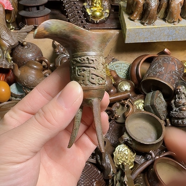 铜材质文玩摆件装饰