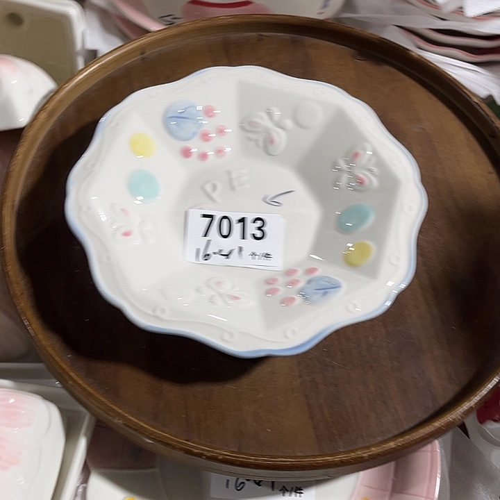 瓷微瑕外贸餐具7013