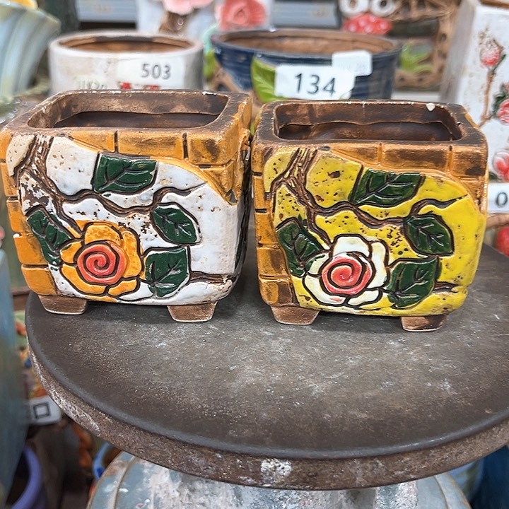 紫砂花盆粗陶材质多肉花盆