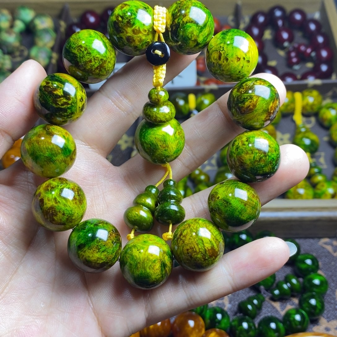 钓***酒木质琥珀木1.8尺寸精品水墨留疤