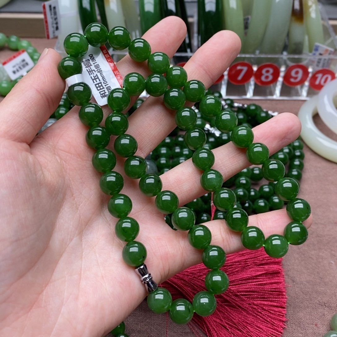 和田玉手链未镶嵌