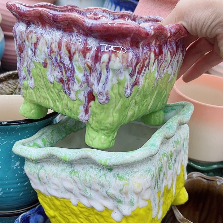 多肉绿植陶瓷花盆