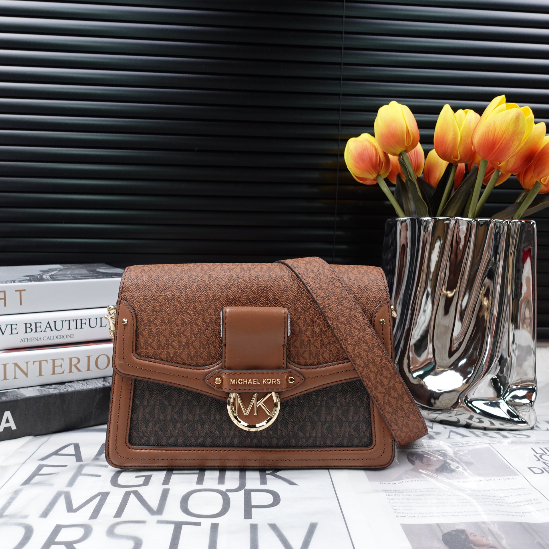 95新 MICHAEL KORS/迈克高仕 单肩包/T10225303