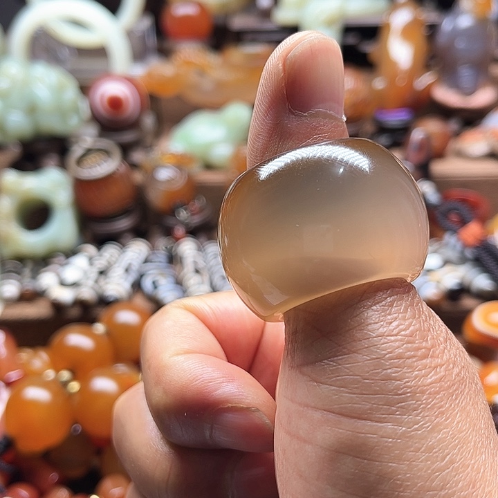 玛瑙/玉髓车挂未镶嵌